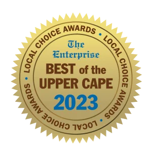 The Enterprise Best of the Upper Cape Local Choice Award seal